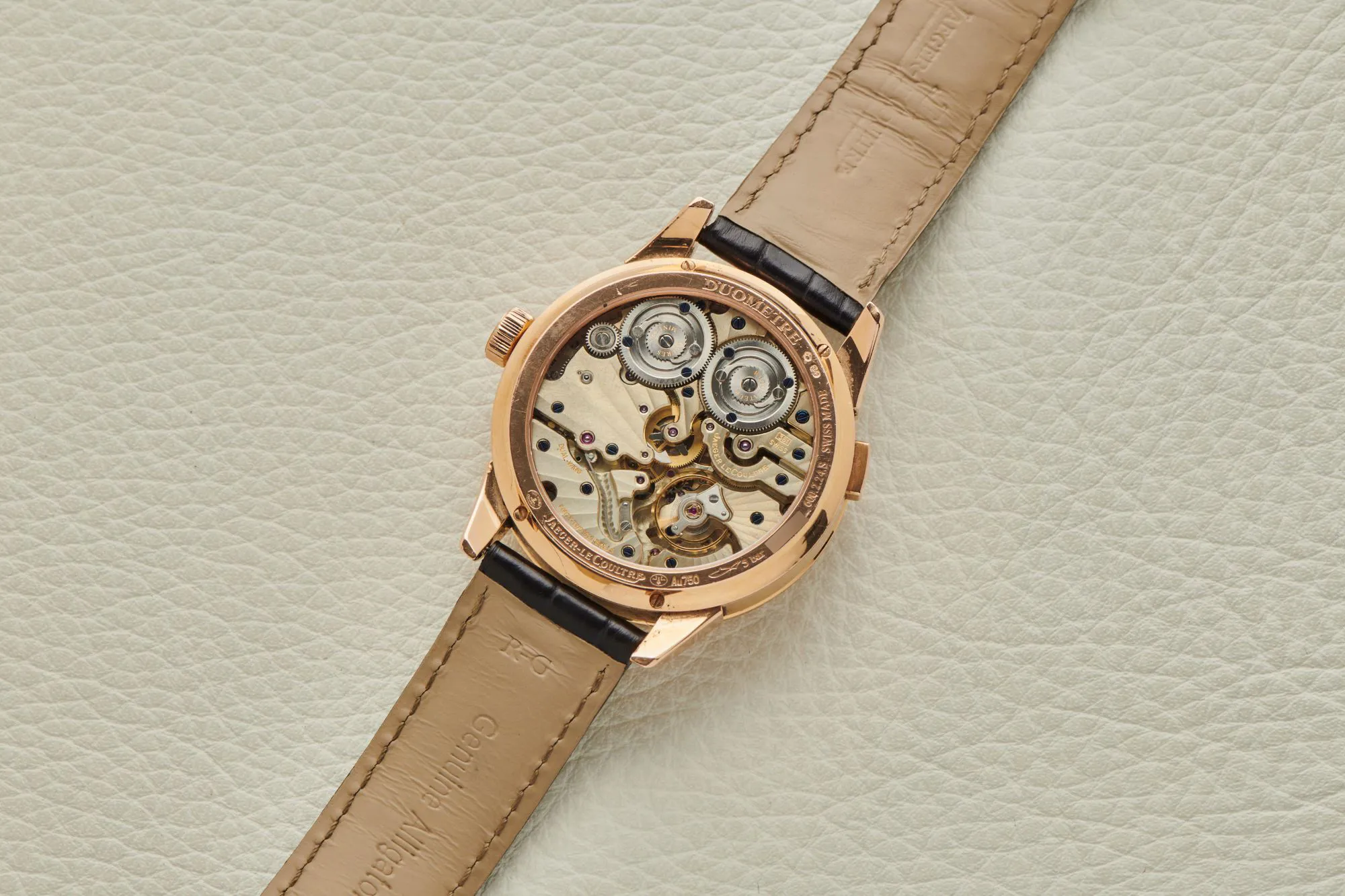 Jaeger-LeCoultre Duomètre à Quantième Lunaire 600.2.24.S 42mm 18k rose gold Silver 3