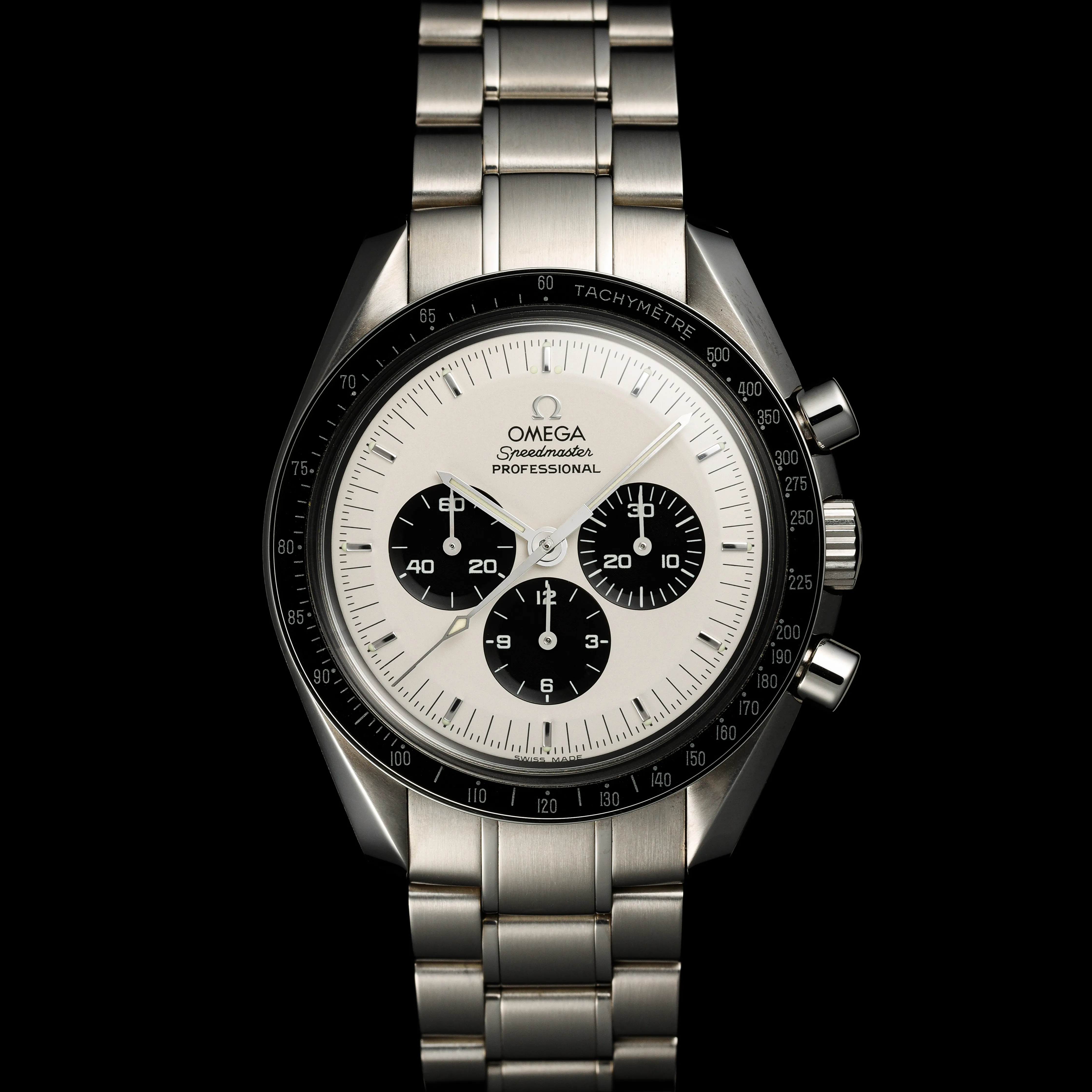 Omega Speedmaster Moonwatch 3570.31 41mm Stainless steel Black and White