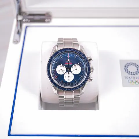 Omega Speedmaster Moonwatch 522.30.42.30.03.001 42mm Stainless steel Blue 4