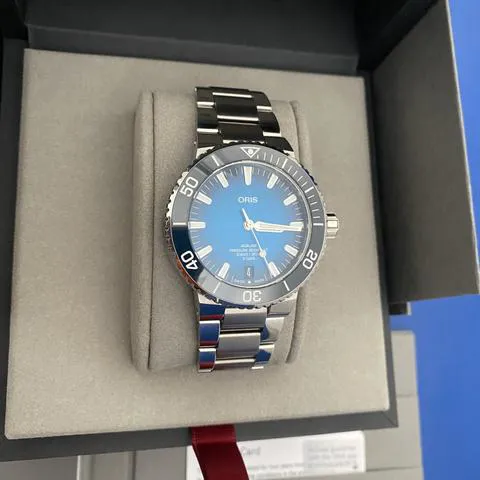 Oris Aquis 01 400 7763 4135-07 8 24 09PEB 43.5mm Stainless steel Blue