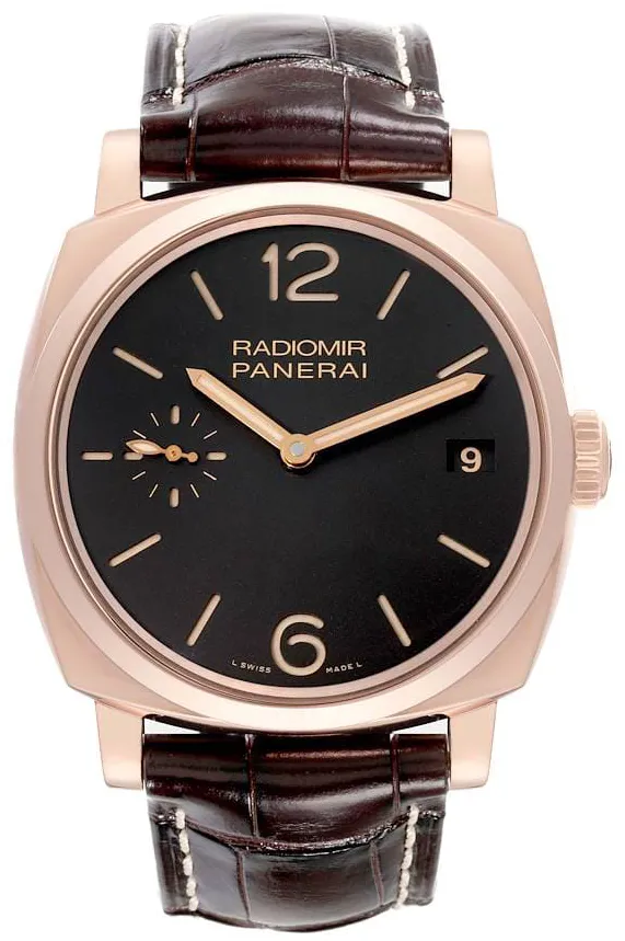 Panerai Radiomir 1940 PAM 00515 47mm Rose gold Brown