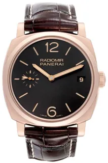 Panerai Radiomir 1940 3 Days Oro Rosso PAM 00515 Red gold Brown