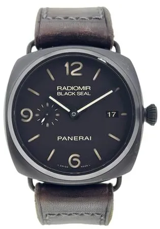 Panerai Radiomir Black Seal 3 Days Aut PAM 00505 45mm Ceramic Brown