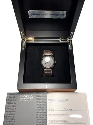 Panerai Radiomir Black Seal 3 Days Aut PAM 00505 45mm Ceramic Brown 10