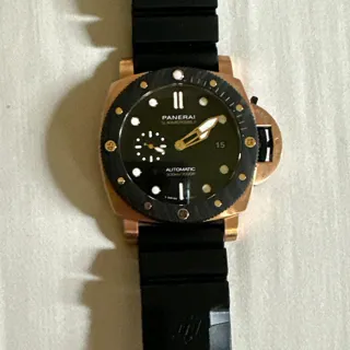 Panerai Luminor PAM 01070 Yellow gold Black