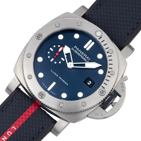 Panerai Submersible PAM 01391 44mm Stainless steel Blue 1