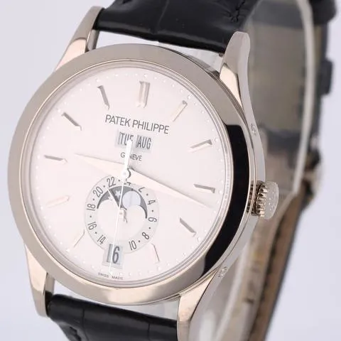 Patek Philippe Annual Calendar 5396G 38mm White gold Silver 2