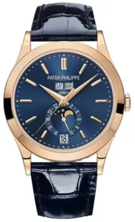 Patek Philippe Annual Calendar 5396R-014 Rose gold Blue