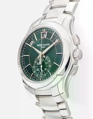 Patek Philippe Annual Calendar Chronograph 5905/1A-001 42mm Stainless steel Green 2