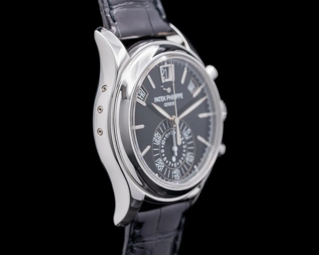 Patek Philippe Annual Calendar Chronograph 5960P-016 40.5mm Platinum Black 1