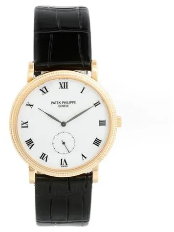 Patek Philippe Calatrava 3919J 33mm Yellow gold White