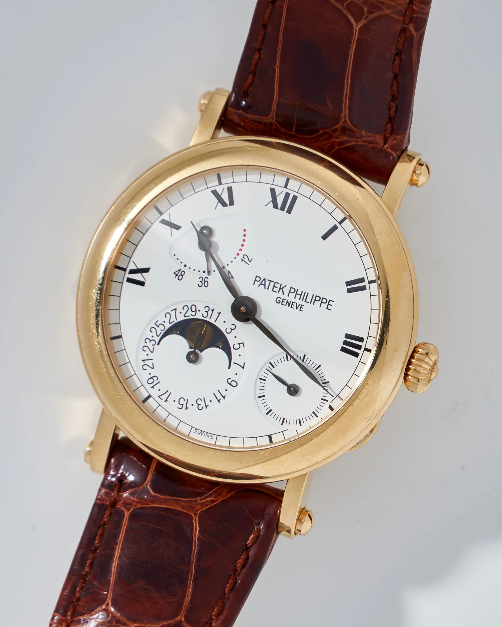 Patek Philippe Calatrava 5054J-001 36mm Yellow gold White 2