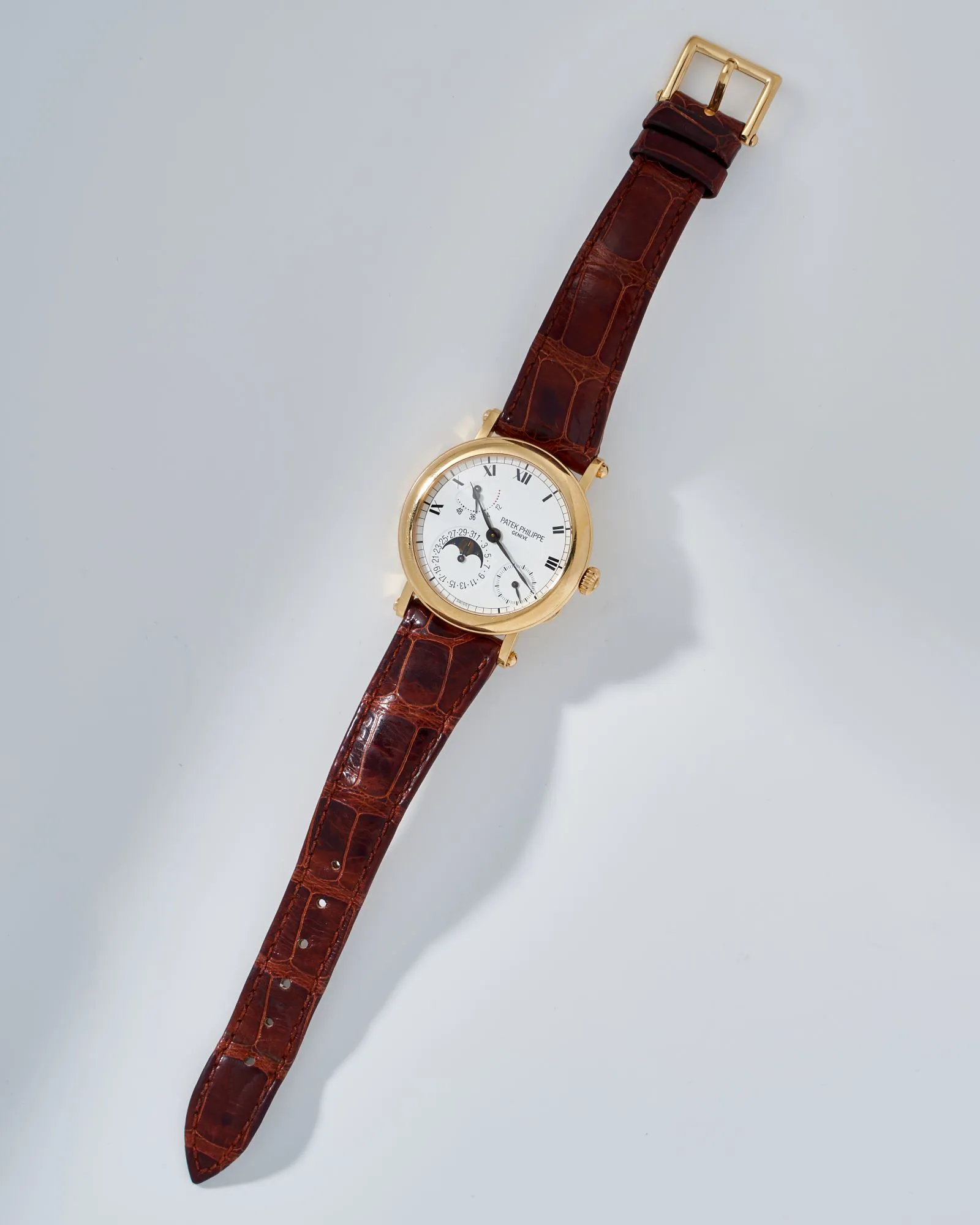 Patek Philippe Calatrava 5054J-001 36mm Yellow gold White 7