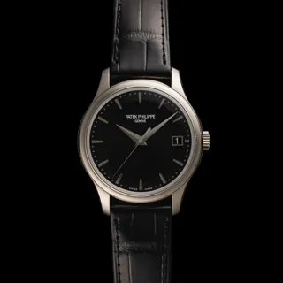 Patek Philippe Calatrava 5227G-010 White gold Black