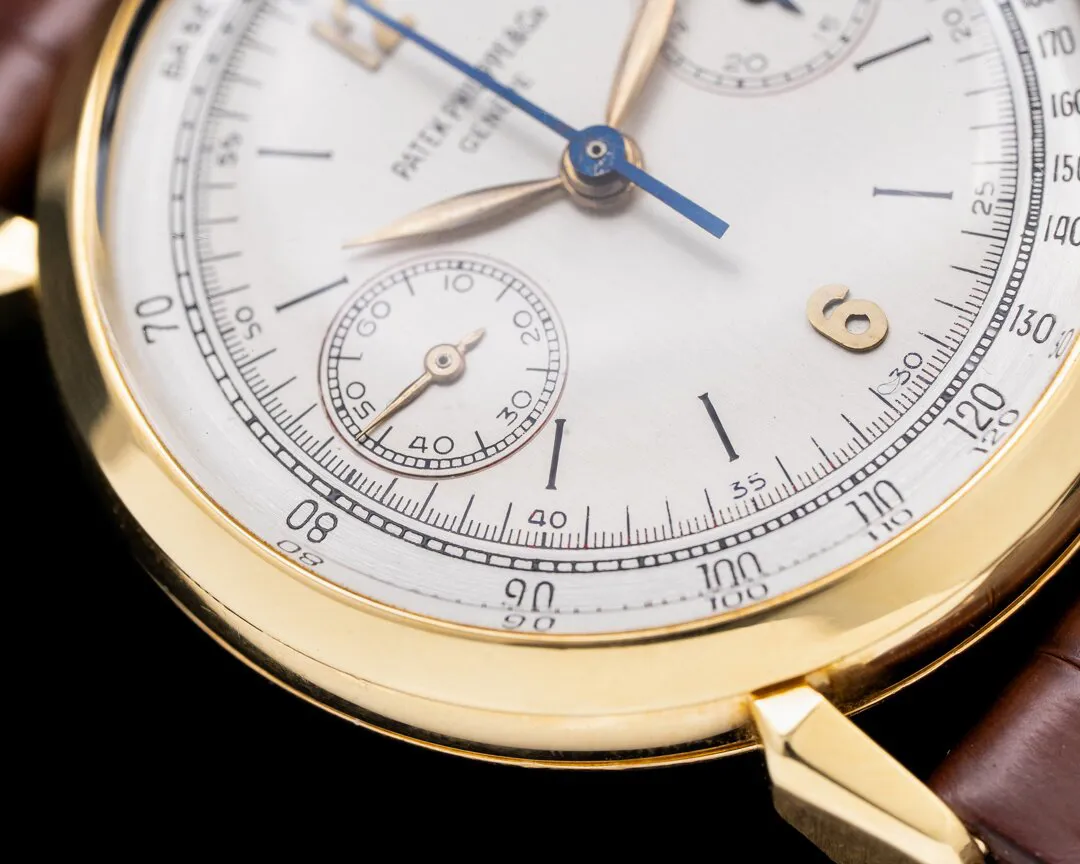 Patek Philippe Chronograph 1579 36mm Yellow gold Silver 6