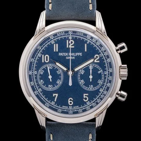 Patek Philippe Chronograph 5172G-001 41mm White gold Blue