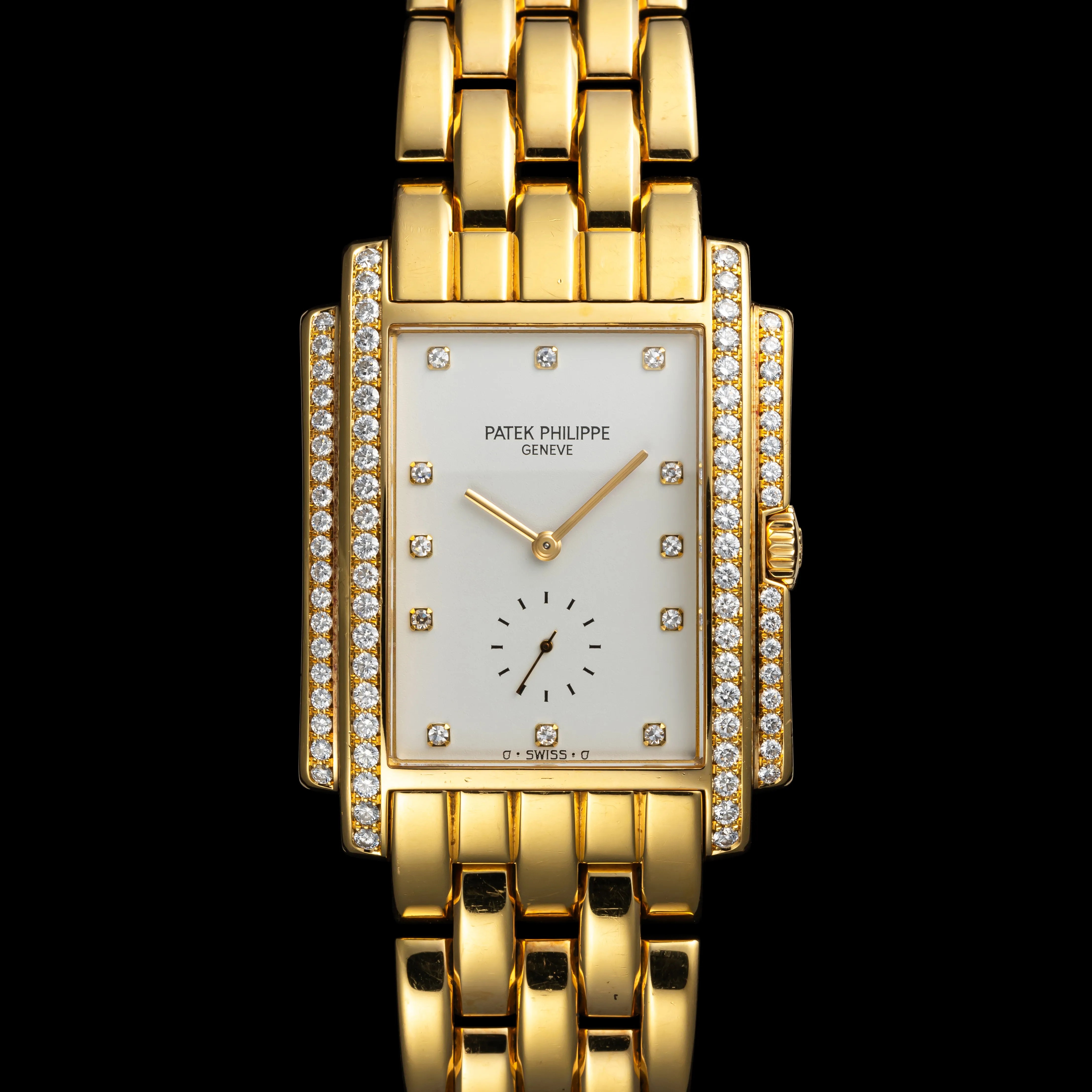 Patek Philippe Gondolo 5025/1J-001 25mm Diamond and 18k yellow gold