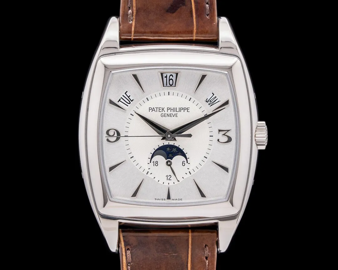 Patek Philippe Gondolo 5135G-001 39mm White gold Silver