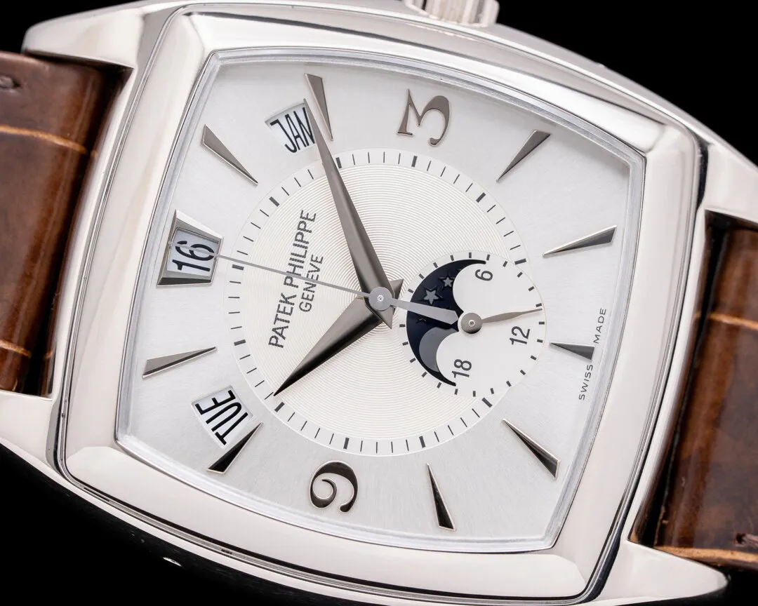 Patek Philippe Gondolo 5135G-001 39mm White gold Silver 5