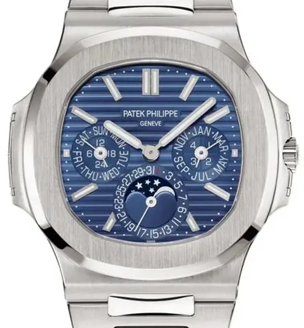 Patek Philippe Nautilus 5740/1G 40mm White gold Blue