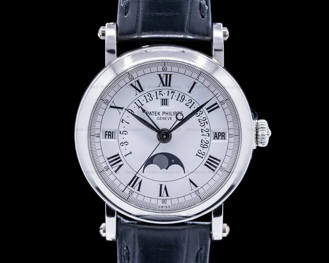 Patek Philippe Perpetual Calendar 5059P-001 36mm Platinum White