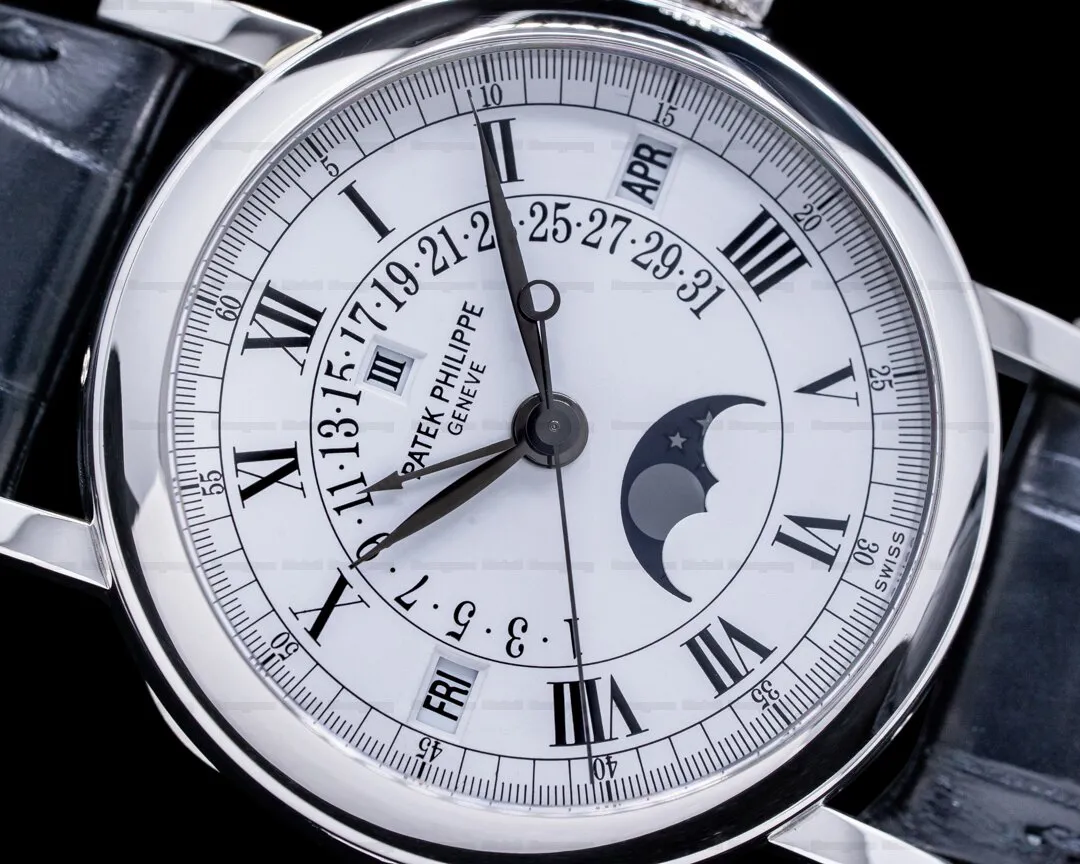 Patek Philippe Perpetual Calendar 5059P-001 36mm Platinum White 7