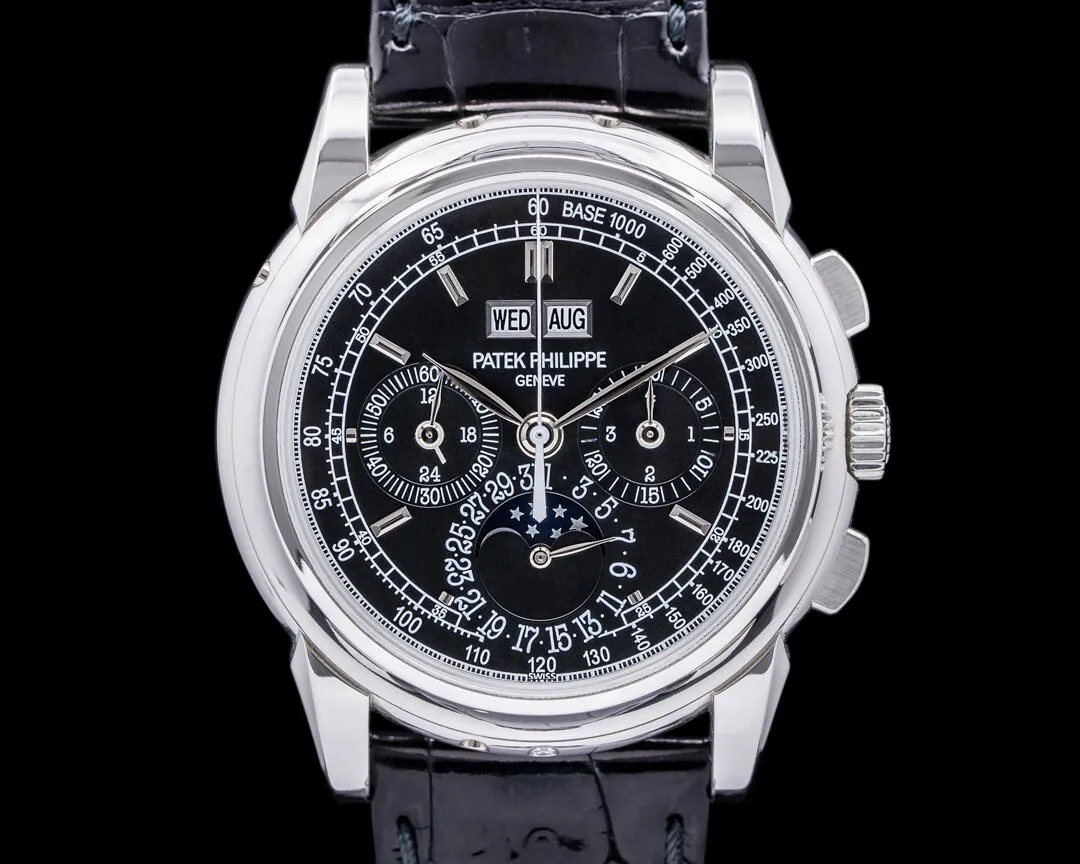 Patek Philippe Perpetual Calendar Chronograph 5970P-001 40mm Platinum Black