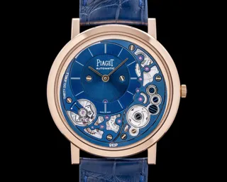 Piaget Altiplano Ultimate Automatic G0A48125 Rose gold and Yellow gold Blue