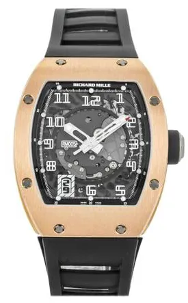 Richard Mille RM 005 RM005 AE PG 37mm Rose gold Skeletonized