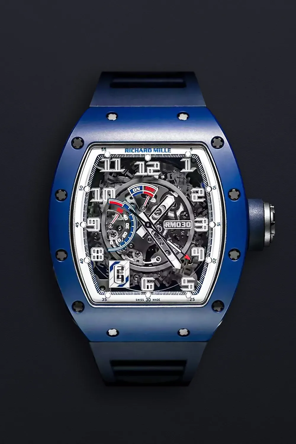 Richard Mille RM 030 RM030 EMEA 50mm Ceramic Transparent