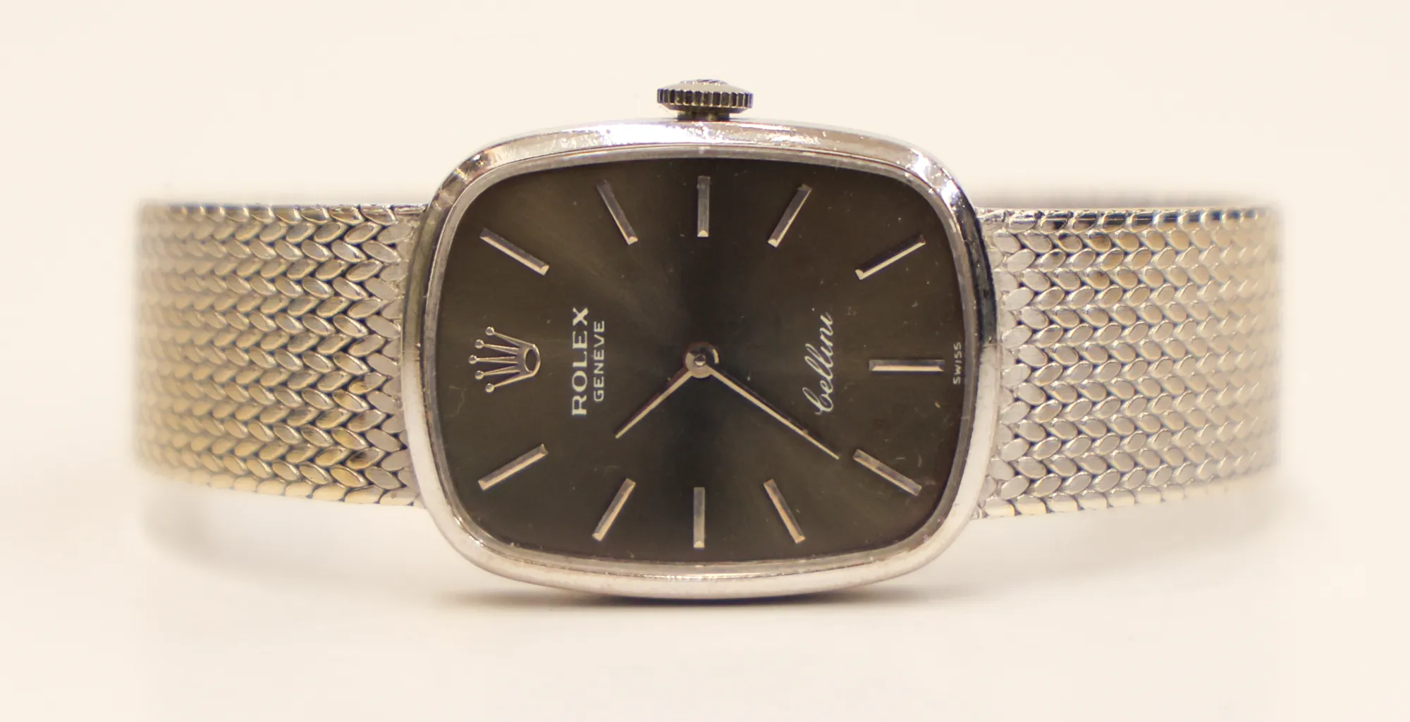 Rolex Cellini 3807 23mm 18k white gold 1