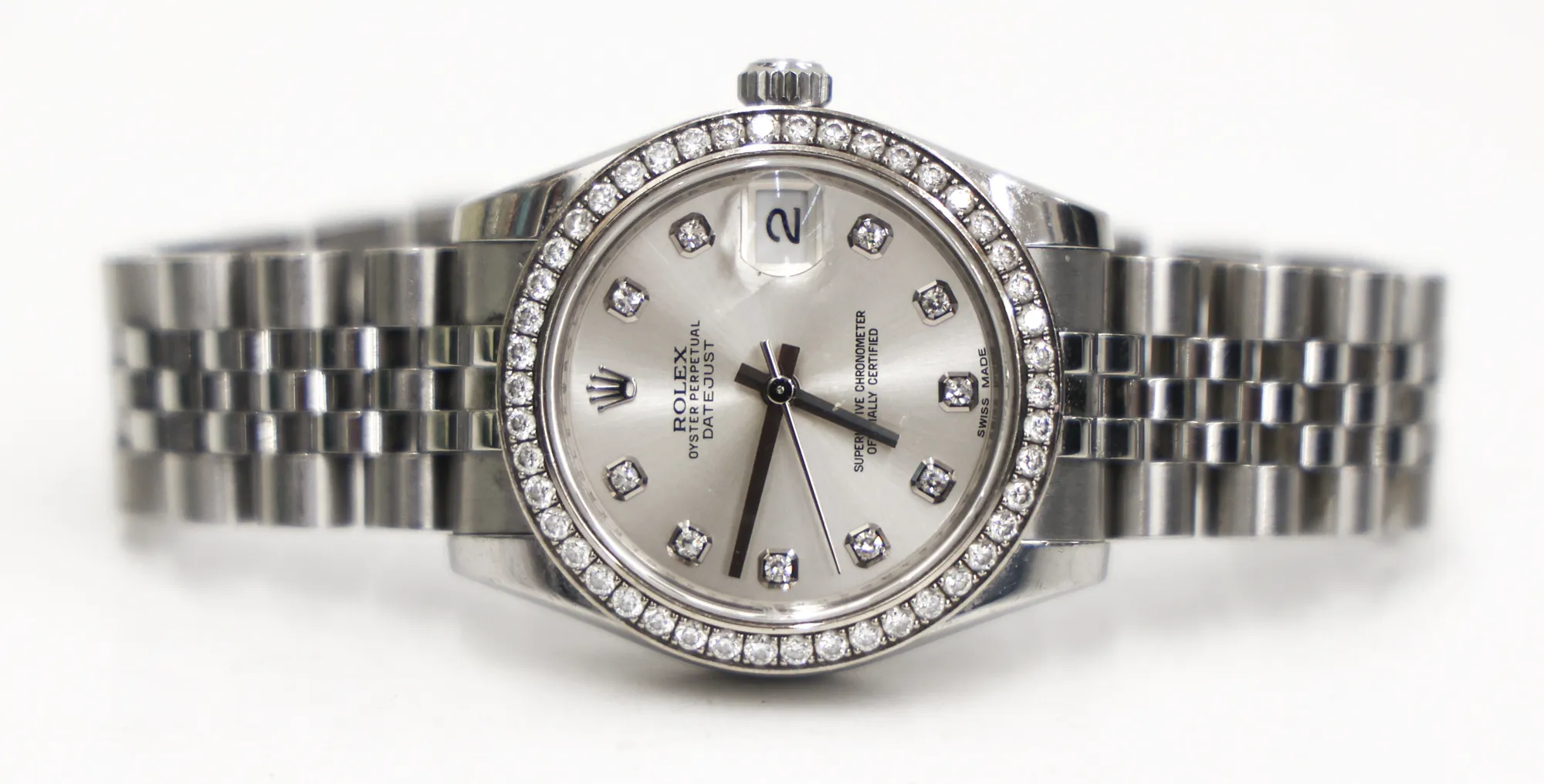 Rolex Datejust 31 178384 31mm 18k white gold and Diamond 1