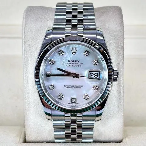 Rolex Datejust 36 116234 36mm Stainless steel Mother-of-pearl