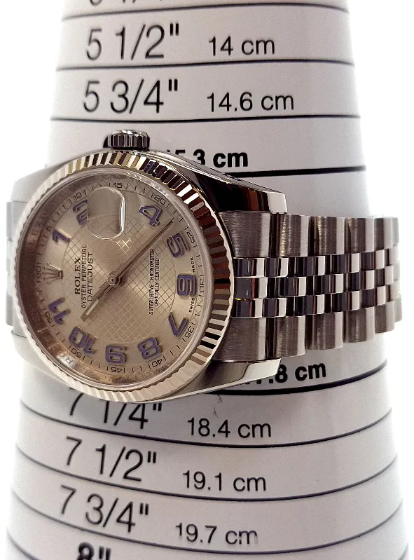 Rolex Datejust 36 116234 36mm 18K WG 6