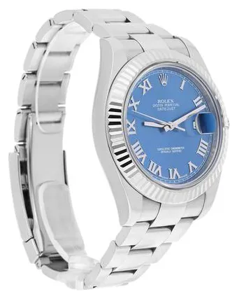 Rolex Datejust II 116334 41mm Stainless steel Blue 3