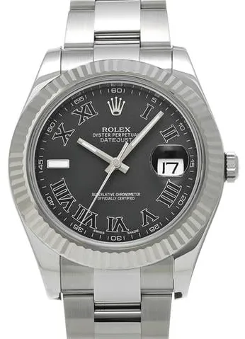 Rolex Datejust II 116334 41mm Stainless steel Gray