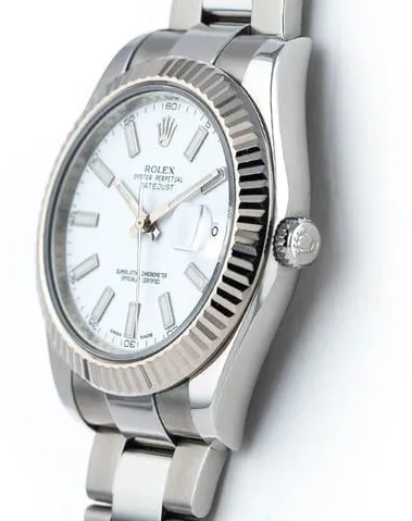 Rolex Datejust II 116334 41mm Stainless steel White 4