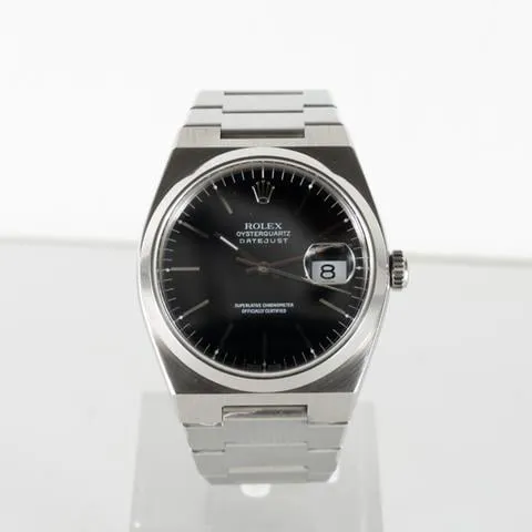 Rolex Datejust Oysterquartz 17000 36mm Stainless steel Black 4