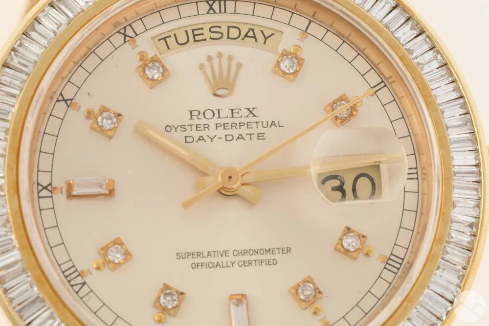 Rolex Day-Date 36 18038 18k yellow gold Silver 6