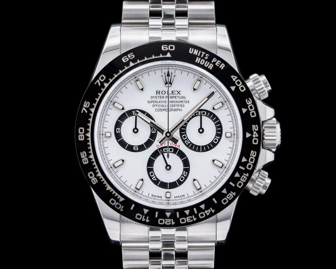 Rolex Daytona 116500LN 40mm Stainless steel White