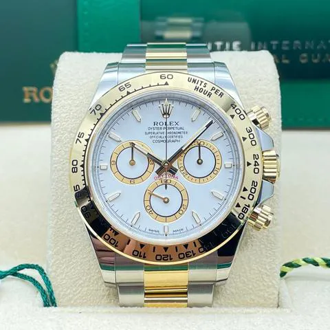 Rolex Daytona 126503 40mm Yellow gold and Stainless steel White