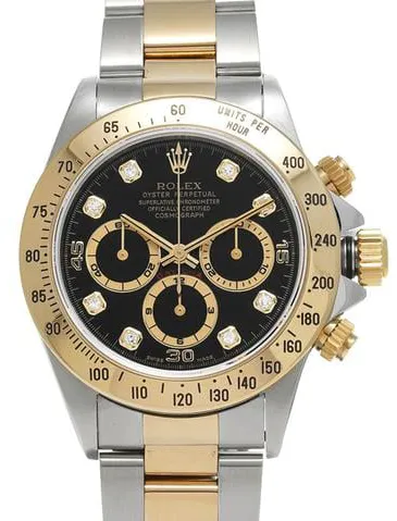 Rolex Daytona 16523G 40mm Stainless steel Black