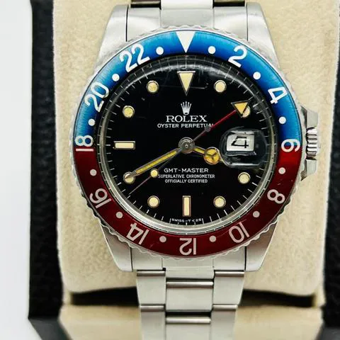 Rolex GMT-Master 16750 40mm Stainless steel Black 1