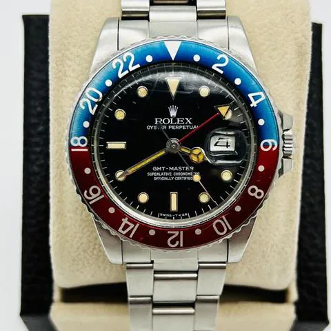 Rolex GMT-Master 16750 40mm Stainless steel Black 6