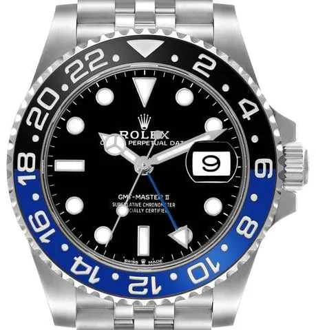 Rolex GMT-Master II 126710 40mm Stainless steel Black