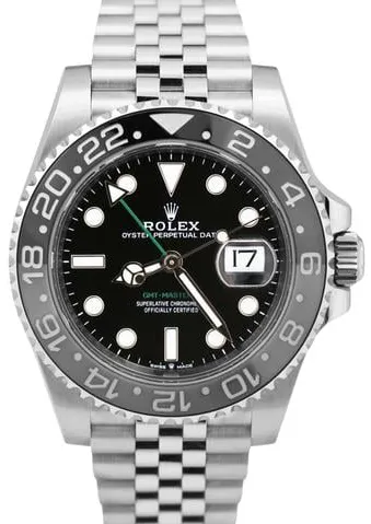 Rolex GMT-Master II 126710 40mm Stainless steel Black