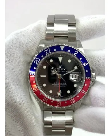 Rolex GMT-Master II 16710 40mm Stainless steel Black