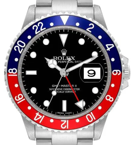 Rolex GMT-Master II 16710 40mm Stainless steel Black