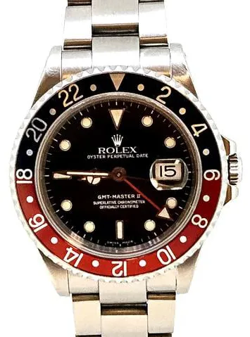 Rolex GMT-Master II 16710 40mm Stainless steel Black