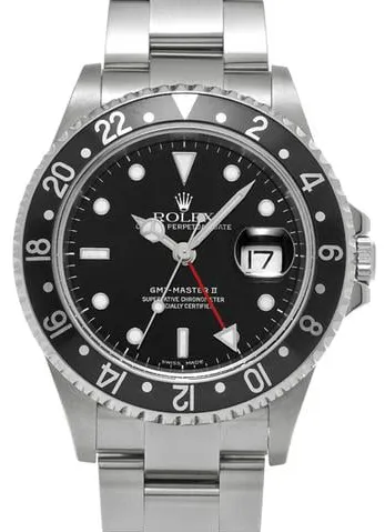 Rolex GMT-Master II 16710 40mm Stainless steel Black